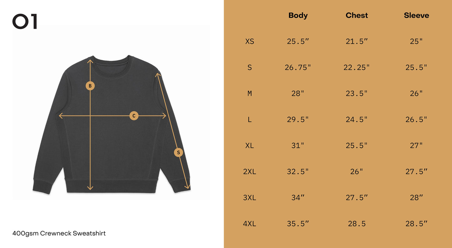 PHYS. ED. SWEATSHIRT | NATURAL