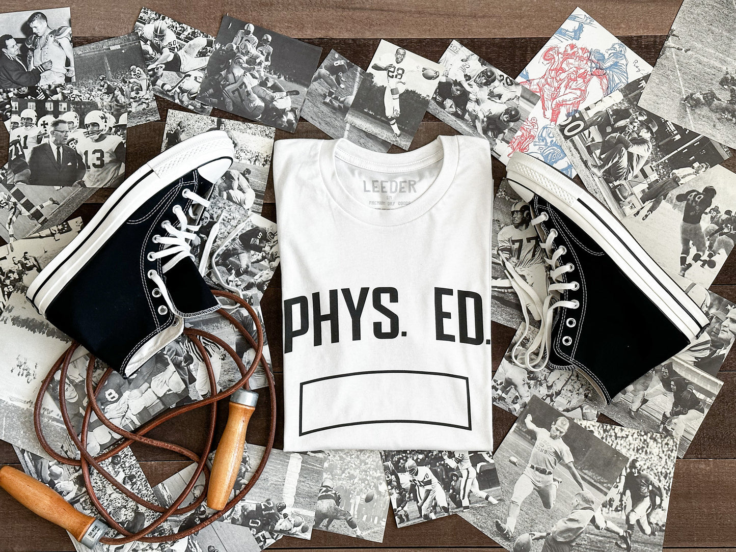 PHYS. ED. TEE | VINTAGE WHITE