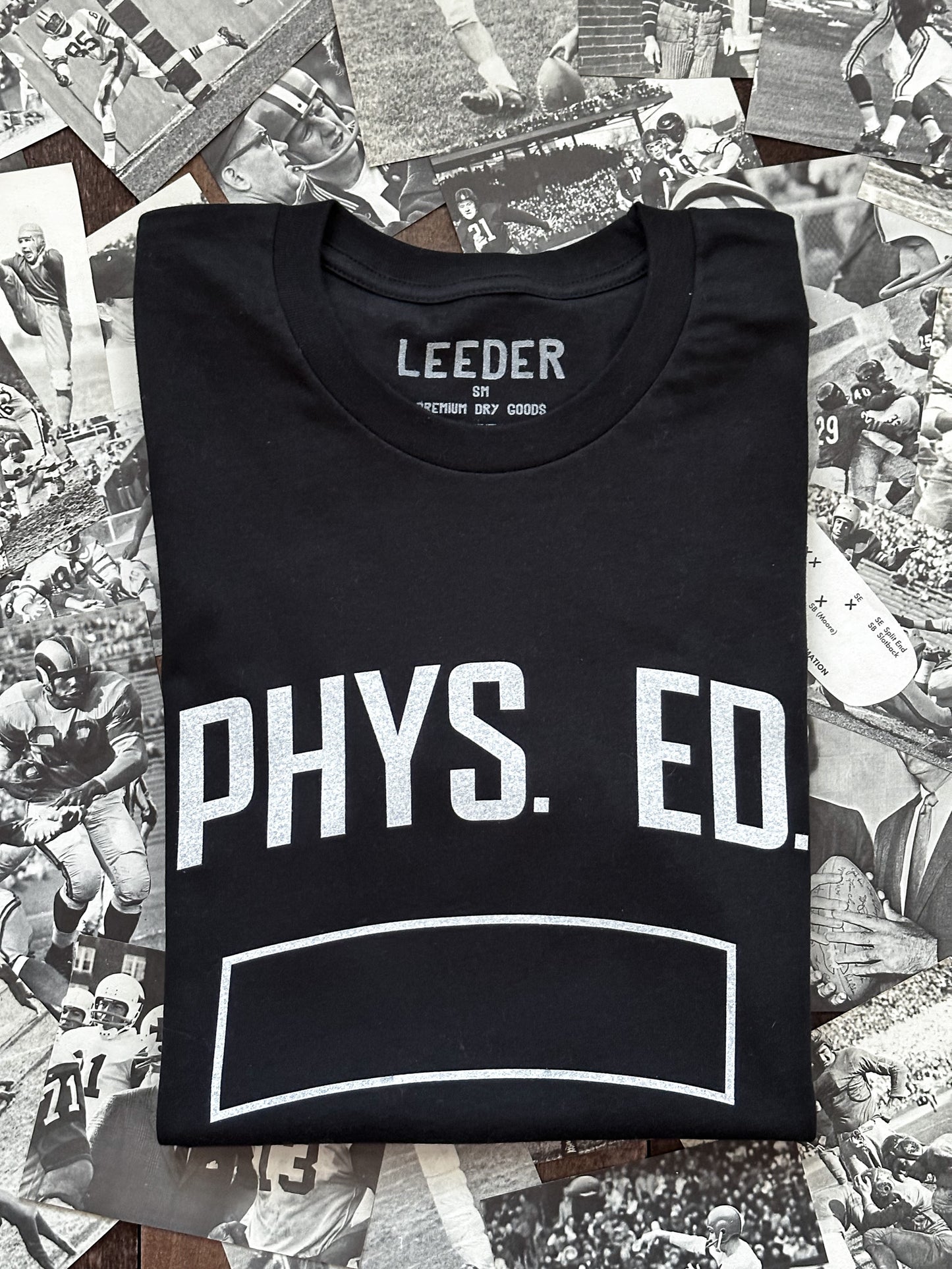 PHYS. ED. TEE | VINTAGE BLACK