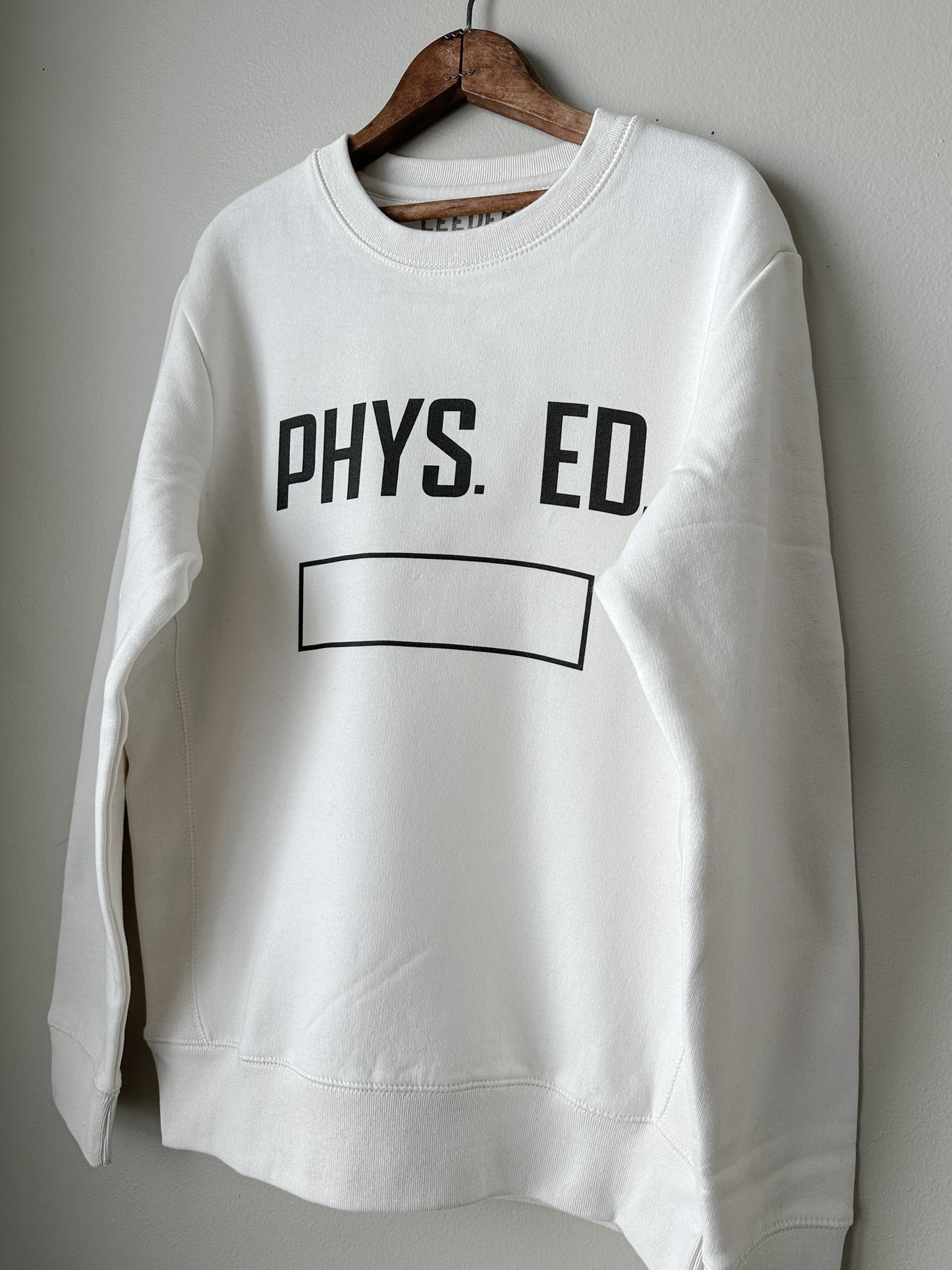 PHYS. ED. SWEATSHIRT | NATURAL