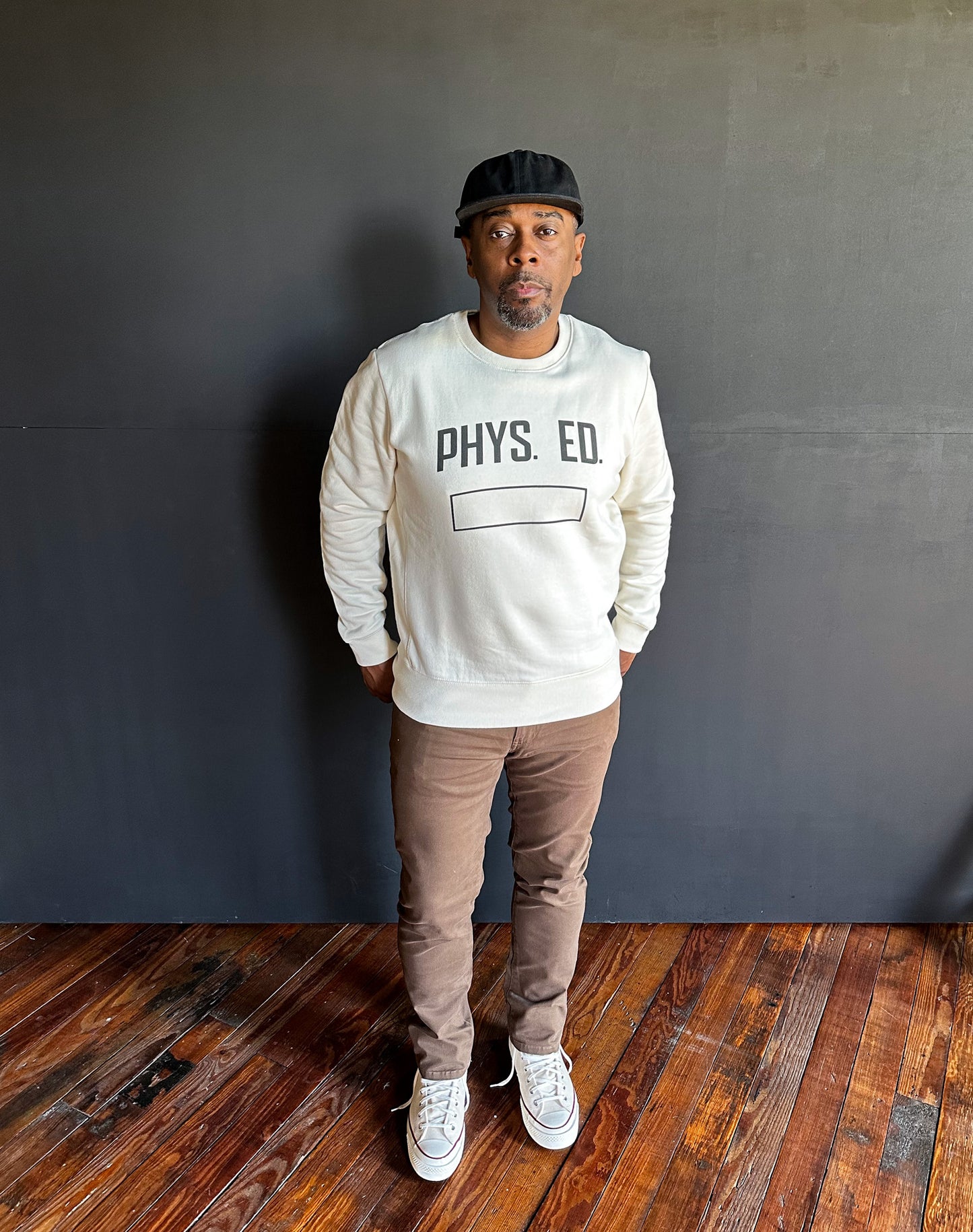 PHYS. ED. SWEATSHIRT | NATURAL