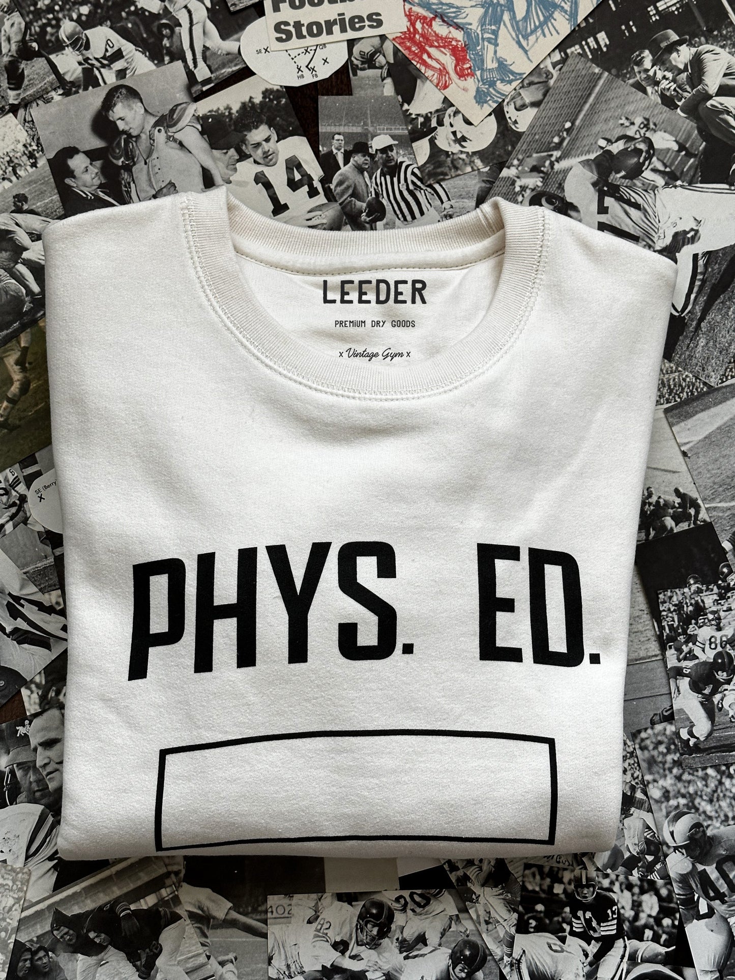 PHYS. ED. SWEATSHIRT | NATURAL
