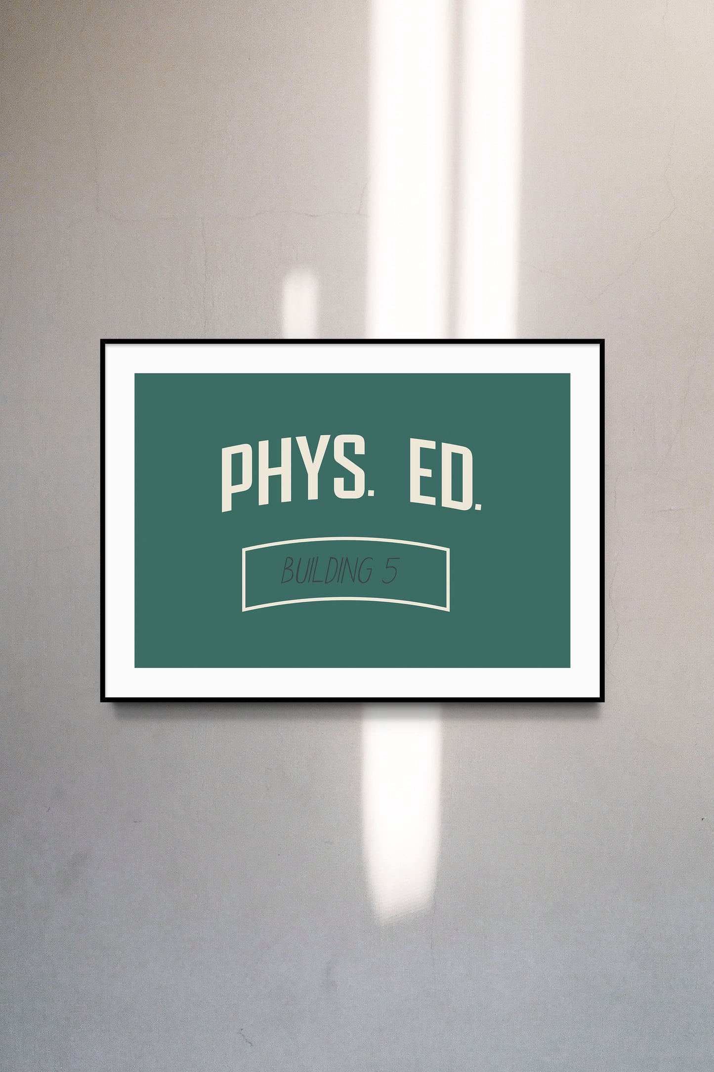 PHYS. ED. BUILDING 5 PRINT | 13X19